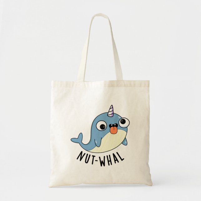 Tote Bag Putain de narval (Devant)