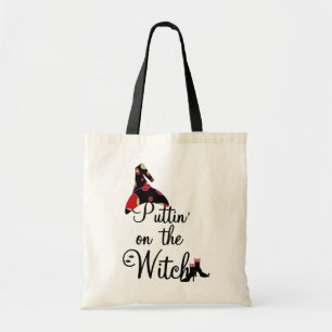 Tote Bag Puttin' on the Witch Tshirts and Gifts