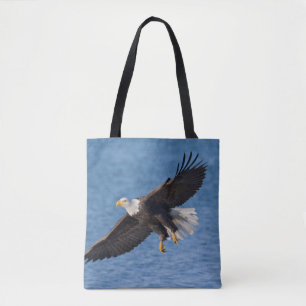 Tote Bag Pygargue à tête blanche en vol