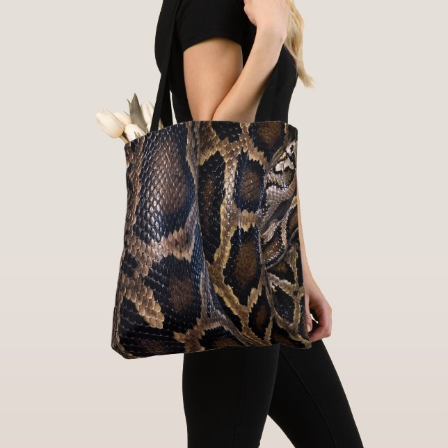 Tote Bag Python (De près)