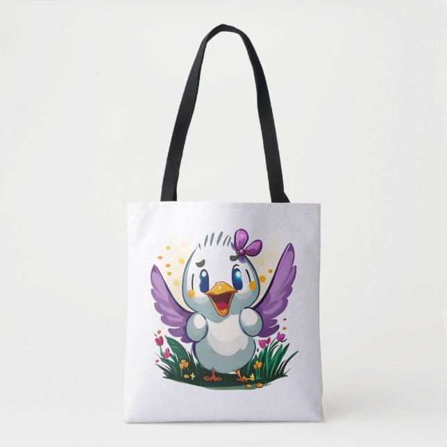 Tote Bag Quackin' mignonne (Devant)