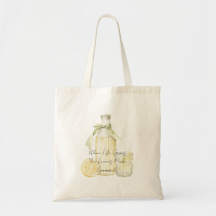Tote Bag Quand La Vie Vous Donne Des Citrons Font De La Lem