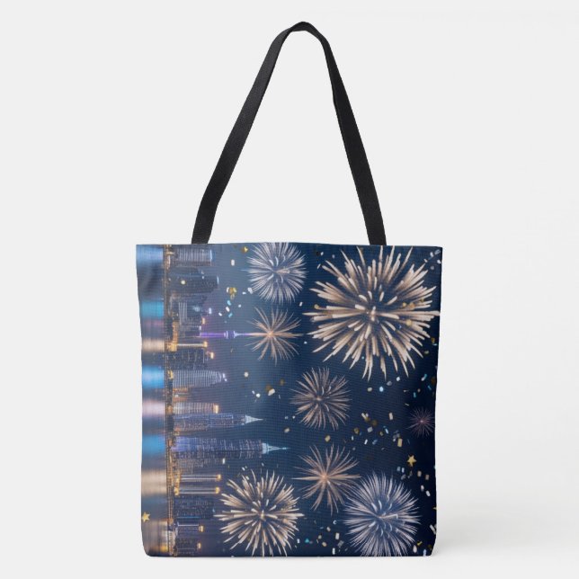 Tote Bag Quand les lumières commencent à s'éteindre (Devant)