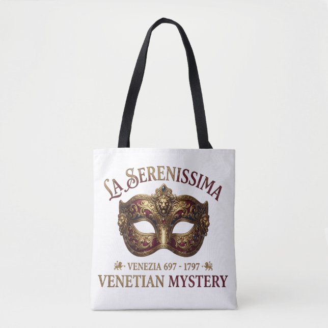 Tote Bag Quarante & Fabuleux : Invitation de La Serenissima (Devant)