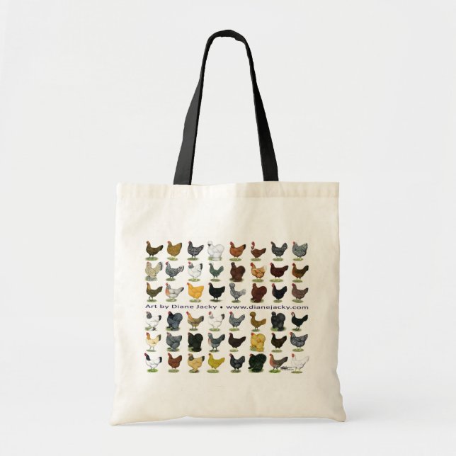 Tote Bag Quarante-huit promos de poule (Devant)