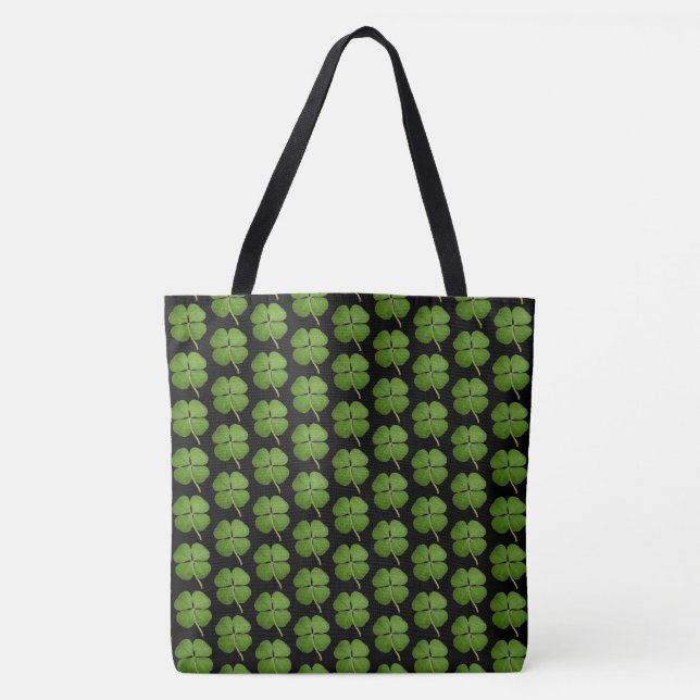 Tote Bag Quatre Cloches De Feuille (Devant)