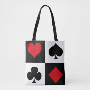 Tote Bag Quatre combinaisons de cartes