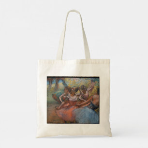 Tote Bag Quatre danseurs de ballet sur scène par degrés