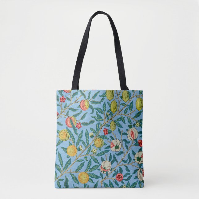Tote Bag Quatre Fruits, motif de William Morris (Devant)