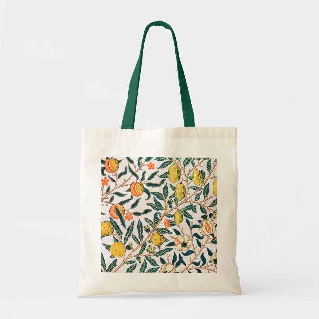 Tote Bag Quatre fruits, William Morris (Devant)