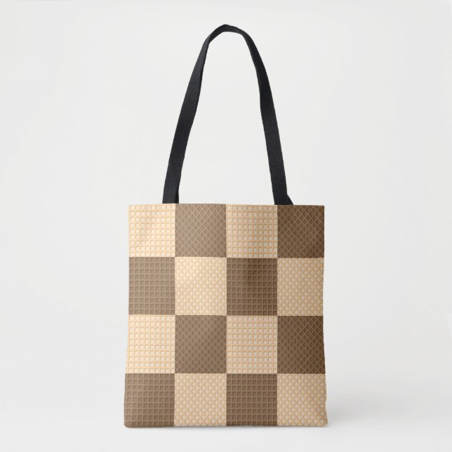 Tote Bag Quatre gaufrettes (Devant)