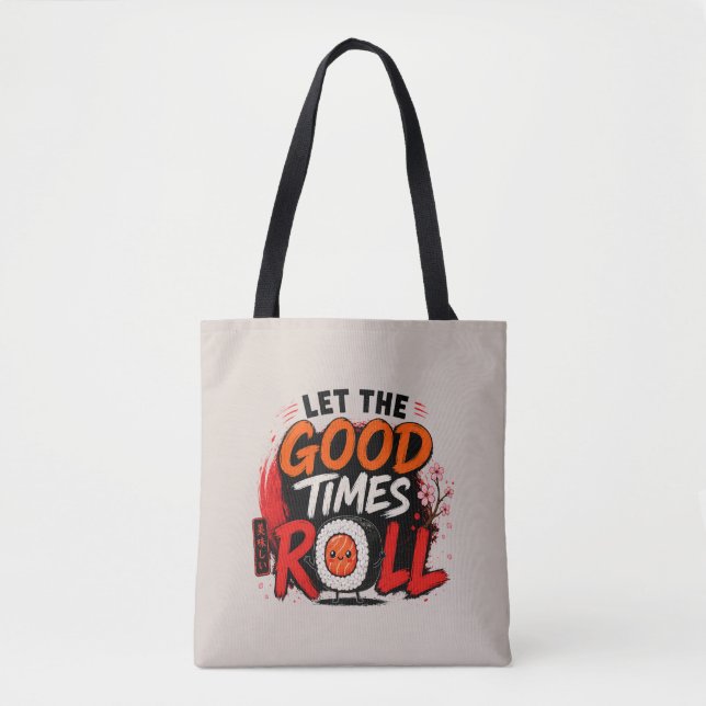 Tote Bag Que les bons temps roulent  (Devant)