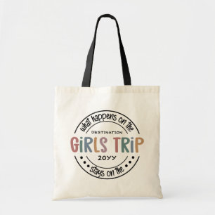 Tote Bag Que se passe-t-il sur Girls Trip Custom Girls Week