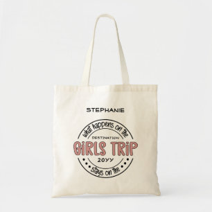 Tote Bag Que se passe-t-il sur Girls Trip Custom Girls Week