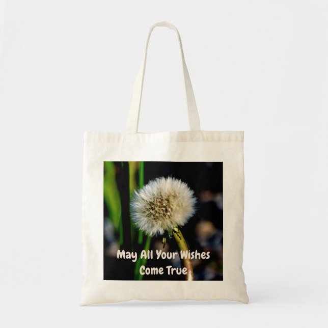 Tote Bag Que tous vos souhaits deviennent un véritable budg (Devant)