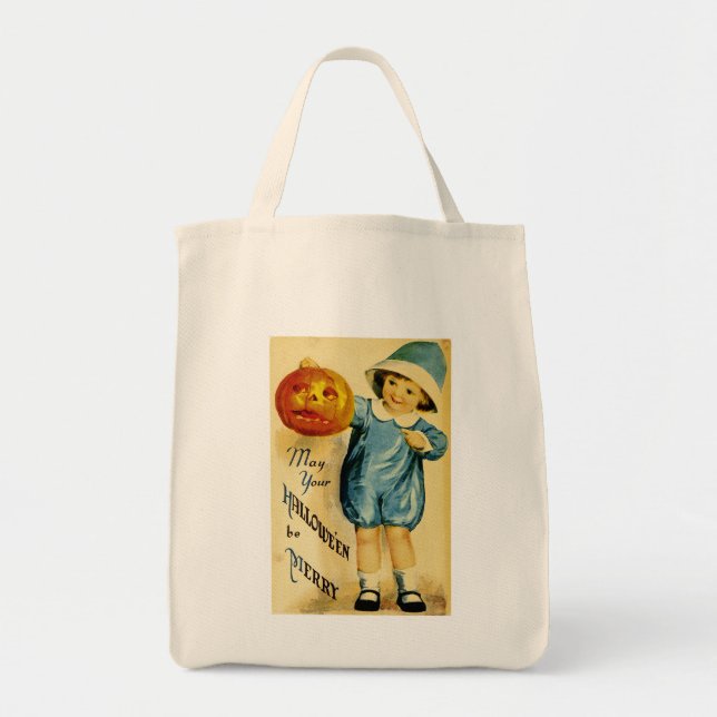 Tote Bag Que Votre Halloween Soit Joyeux (Devant)