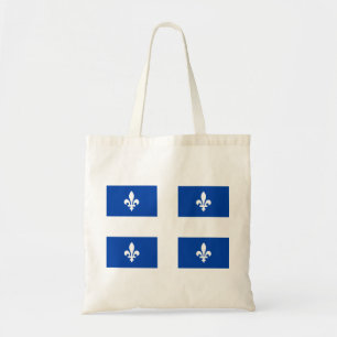 Tote Bag Quebec Flag