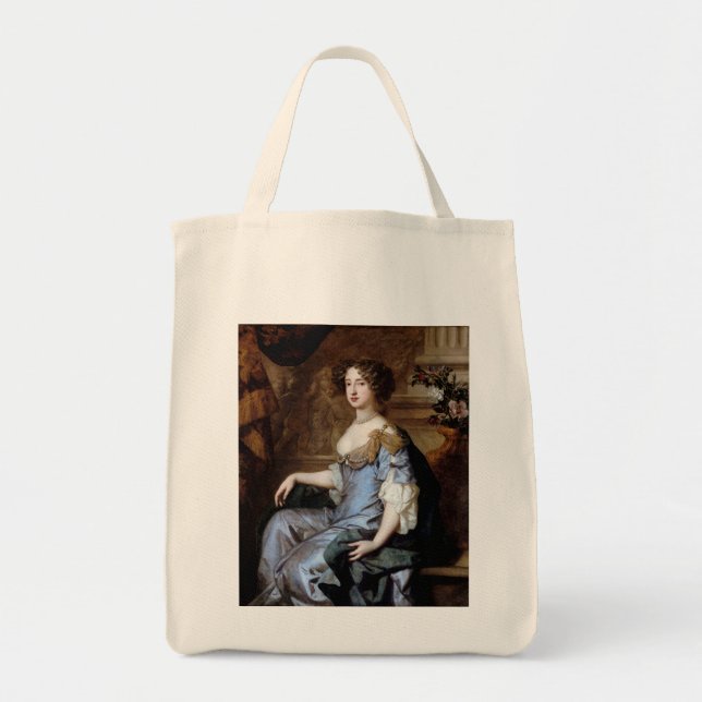 Tote Bag Queen Mary II par Sir Peter Lely (Devant)