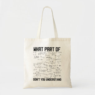 Tote Bag Quelle partie de Ne comprenez-vous pas ?