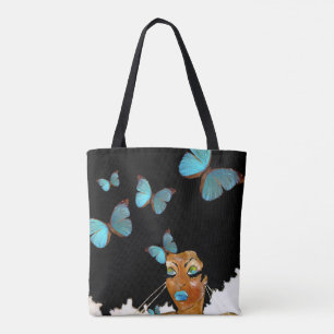 Tote Bag Quelque chose de bleu Fourre-tout