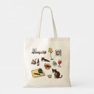 Tote Bag Quelques-Unes De Mes Choses Préférées Fourre-tout