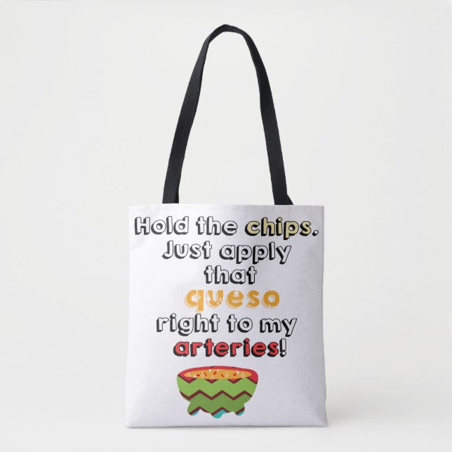 Tote Bag Queso Lover (Devant)