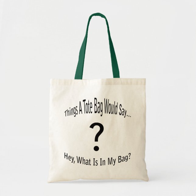 Tote Bag Question d'un (Devant)