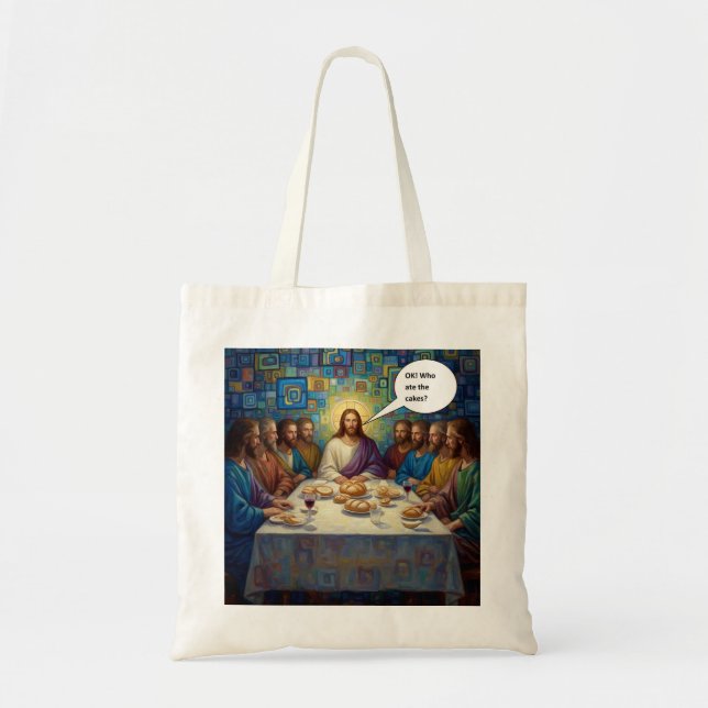 Tote Bag Qui a mangé les gâteaux (Devant)