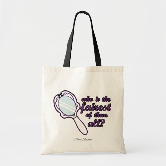 Tote Bag Qui est le plus juste de elles toutes ? (Devant)