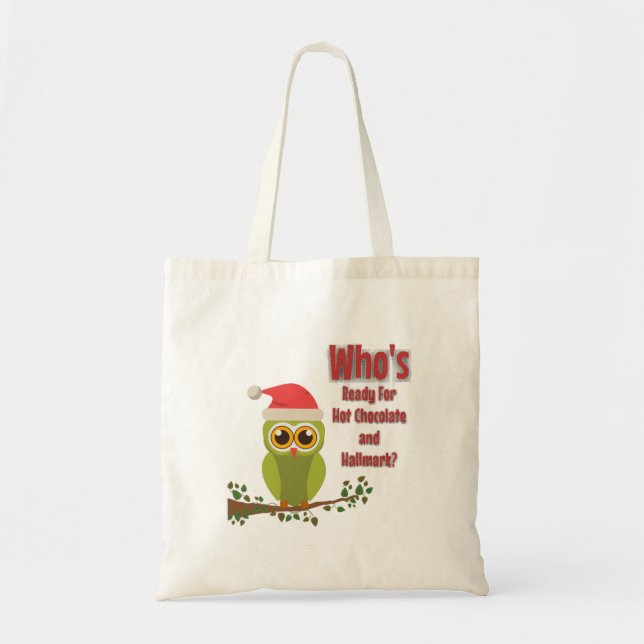 Tote Bag Qui est prêt  (Devant)