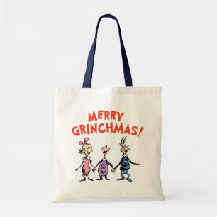 Tote Bag Qui se tient par la main Joyeux Grinchmas