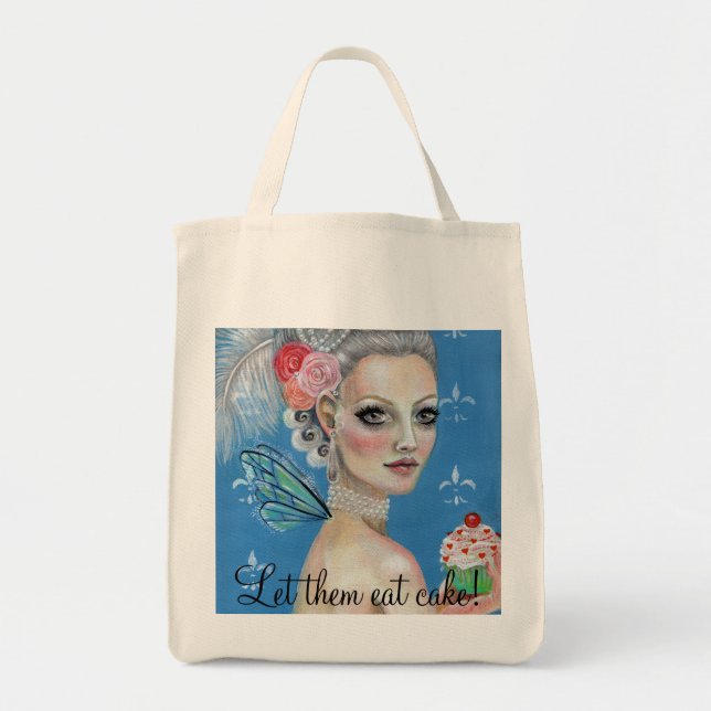 Tote Bag Qu'ils mangent du gâteau (Devant)