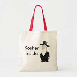 Tote Bag Rabbin juif drôle - bande dessinée fraîche