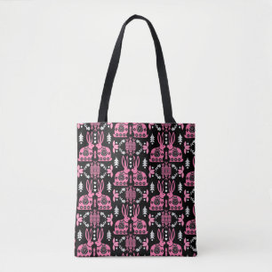 Tote Bag Rabbit Nordic Scandinavian Folk Art