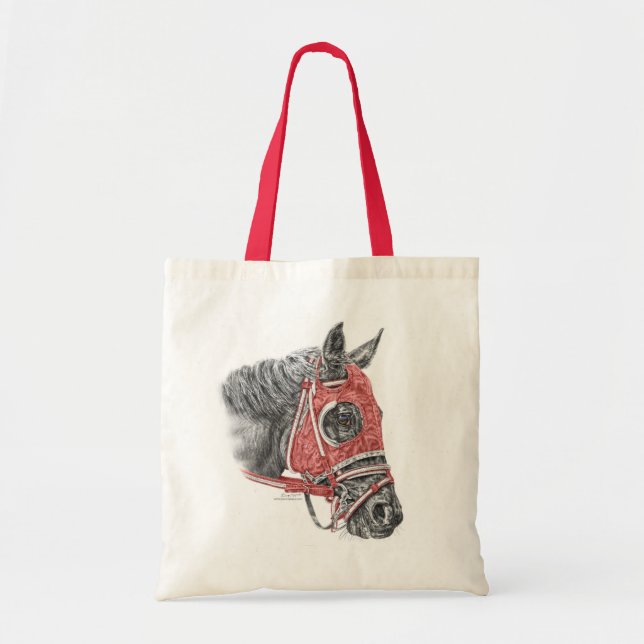 Tote Bag Race Horse Portrait Silks (Devant)