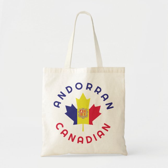 Tote Bag Racines andorranes canadiennes (Devant)