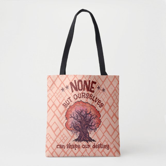 Tote Bag Racines du destin : Autonomisation (Devant)