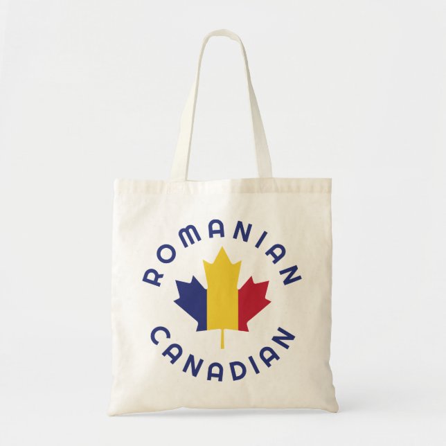 Tote Bag Racines roumaines canadiennes (Devant)