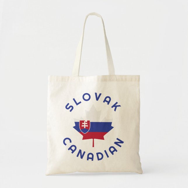 Tote Bag Racines slovaques canadiennes (Devant)