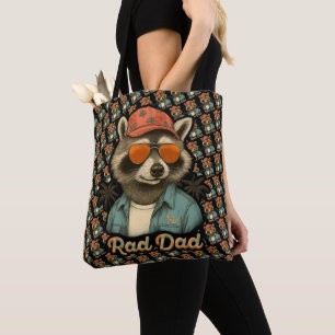 Tote Bag Rad Papa Drôle Bonne Fête des pères Vintage