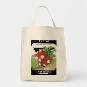 Tote Bag Radish Seed Packet Étiquette