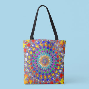 Tote Bag Rag Rug Fractal