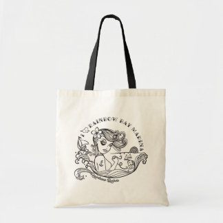 Tote Bag Rainbow Babes Black & White Fourre-tout