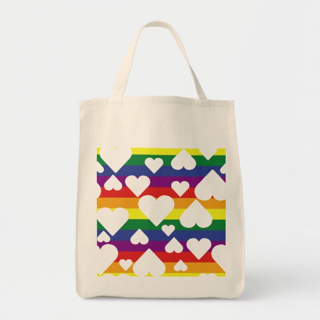 Tote Bag Rainbow Fourre-tout (Devant)