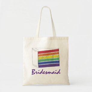 Tote Bag Rainbow Mariage Layer Bridesmaid LGBT Pride