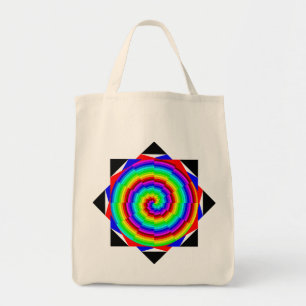 Tote Bag Rainbow Spiral par Kenneth Yoncich