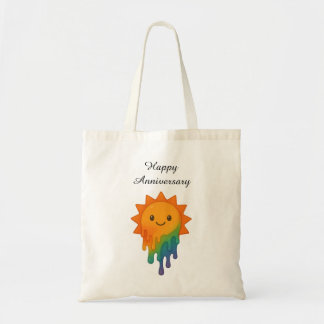 Tote Bag Rainbow Sun - Joyeux anniversaire