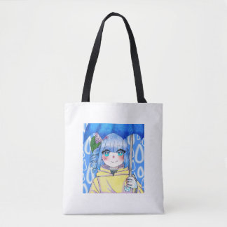 Tote Bag Rainy Day Girl par Lilia