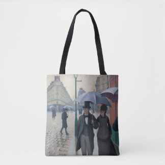 Tote Bag Rainy Day sur Paris Street