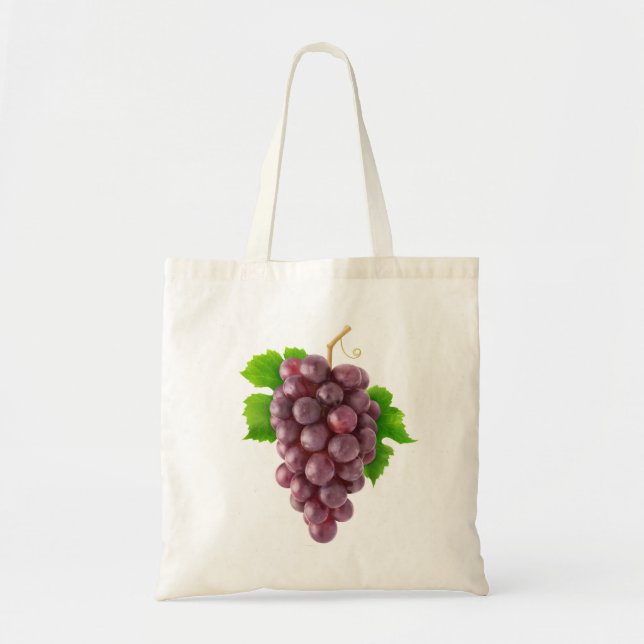 Tote Bag Raisins rouges (Devant)